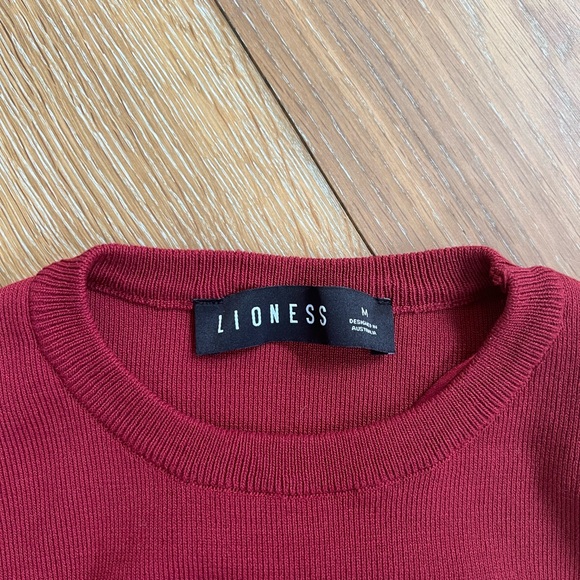 EUC Lioness Military long sleeved ruched body-con Dress - Picture 2 of 5